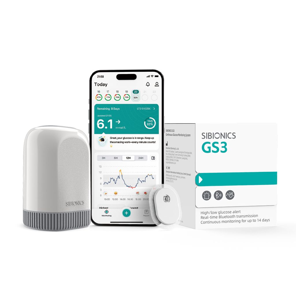 Sibionics GS3 連續葡萄糖監測儀 **最少訂購2件