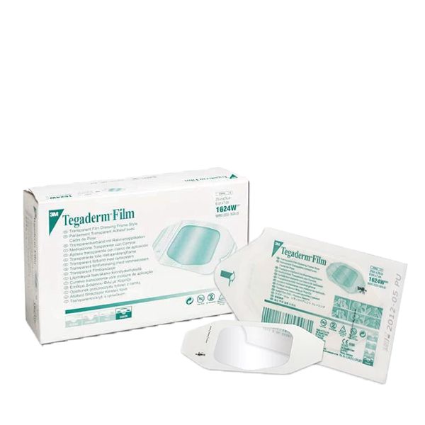 3M 美膚貼透明敷料 6X7cm 1624W (1盒100片)