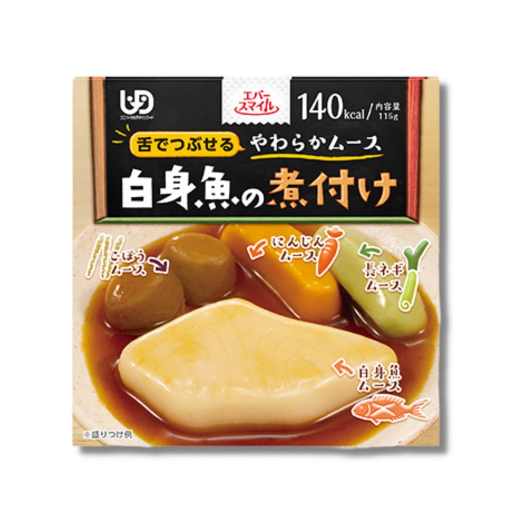 Ever-Smile常溫軟餐 和風醬油煮白身魚 (115克)